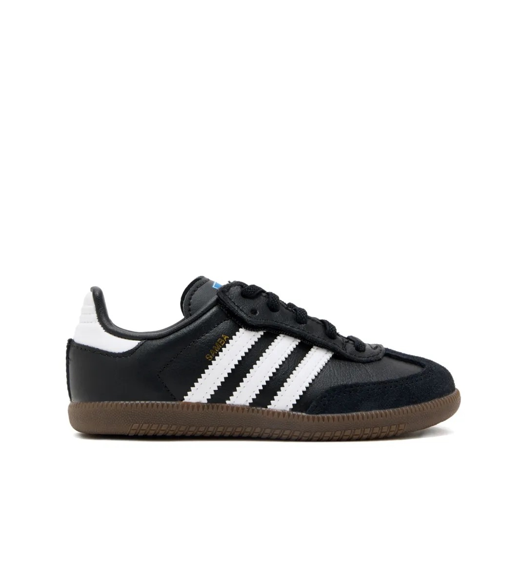 Chaussures Enfant Adidas Samba Enfant Bebe Noir Rayures Blanches