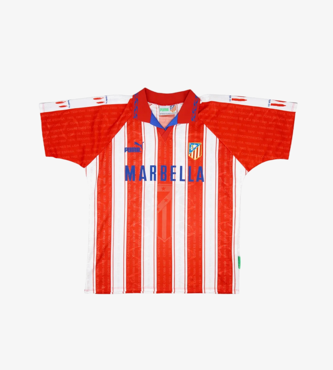 Maillot Atlético Madrid x Puma 1995-1996 Domicile