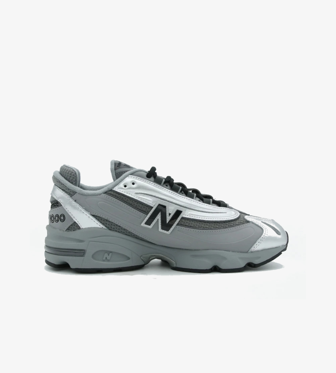 chaussure new balance 1000 gris gris metalique et noir