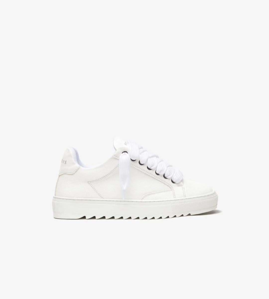chaussure numeris unicolore blanc