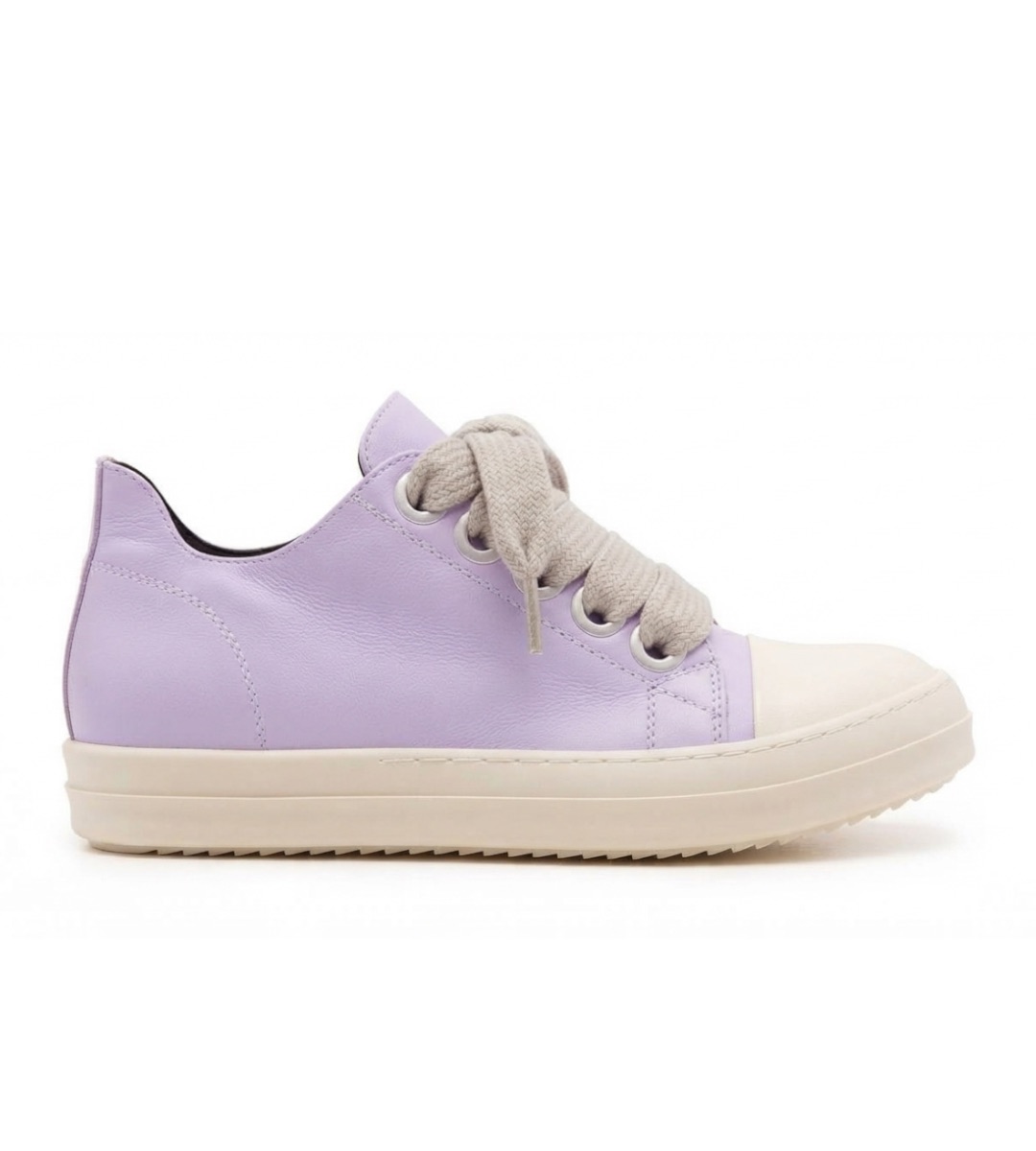 Chaussure Rick Owens Jumbo Lace Violet Pastel et Blanche