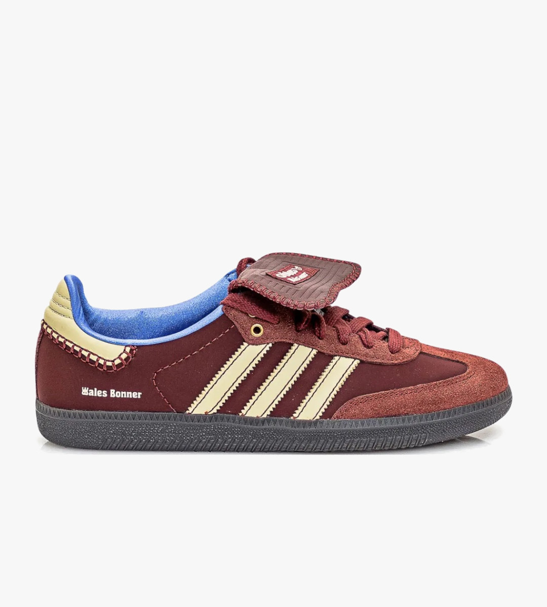 Chaussures Adidas Samba x Wales Bonner en nylon coloris Fox
