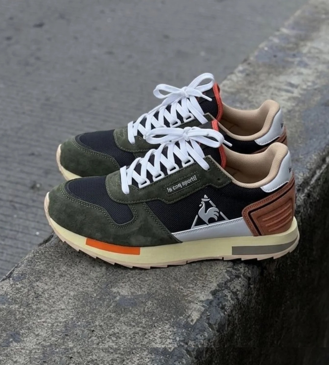 chaussures-le-coq-sportif-vert-et-beige-2.jpeg