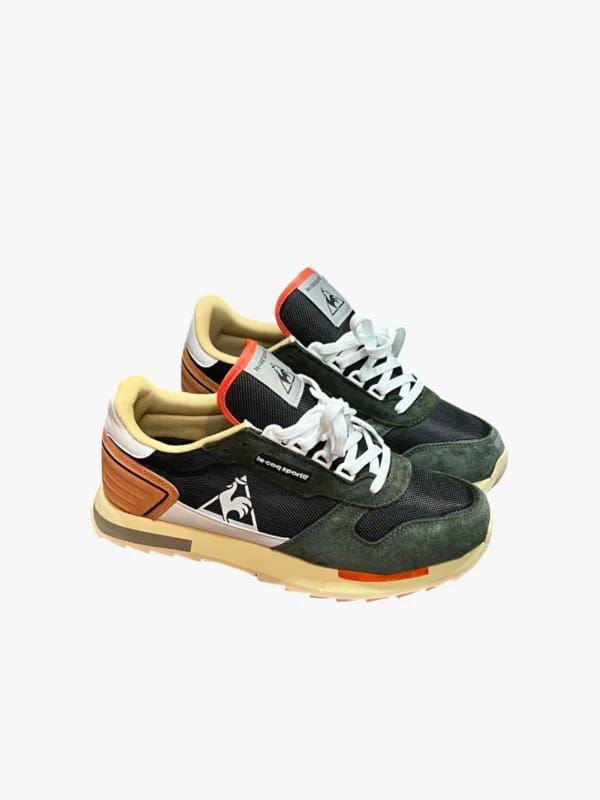 chaussures-le-coq-sportif-vert-et-beige-4.jpeg
