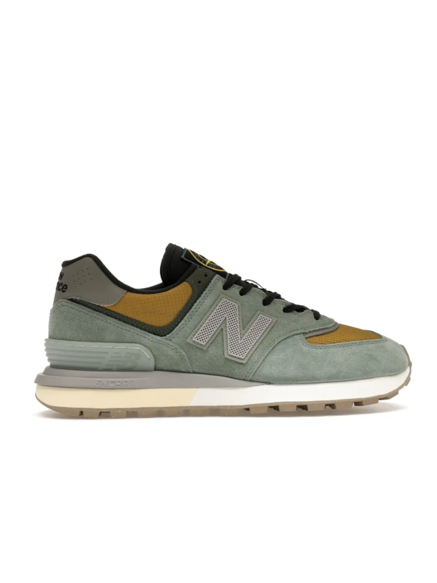 Stone Island x New Balance 574 Legacy Vert Clair