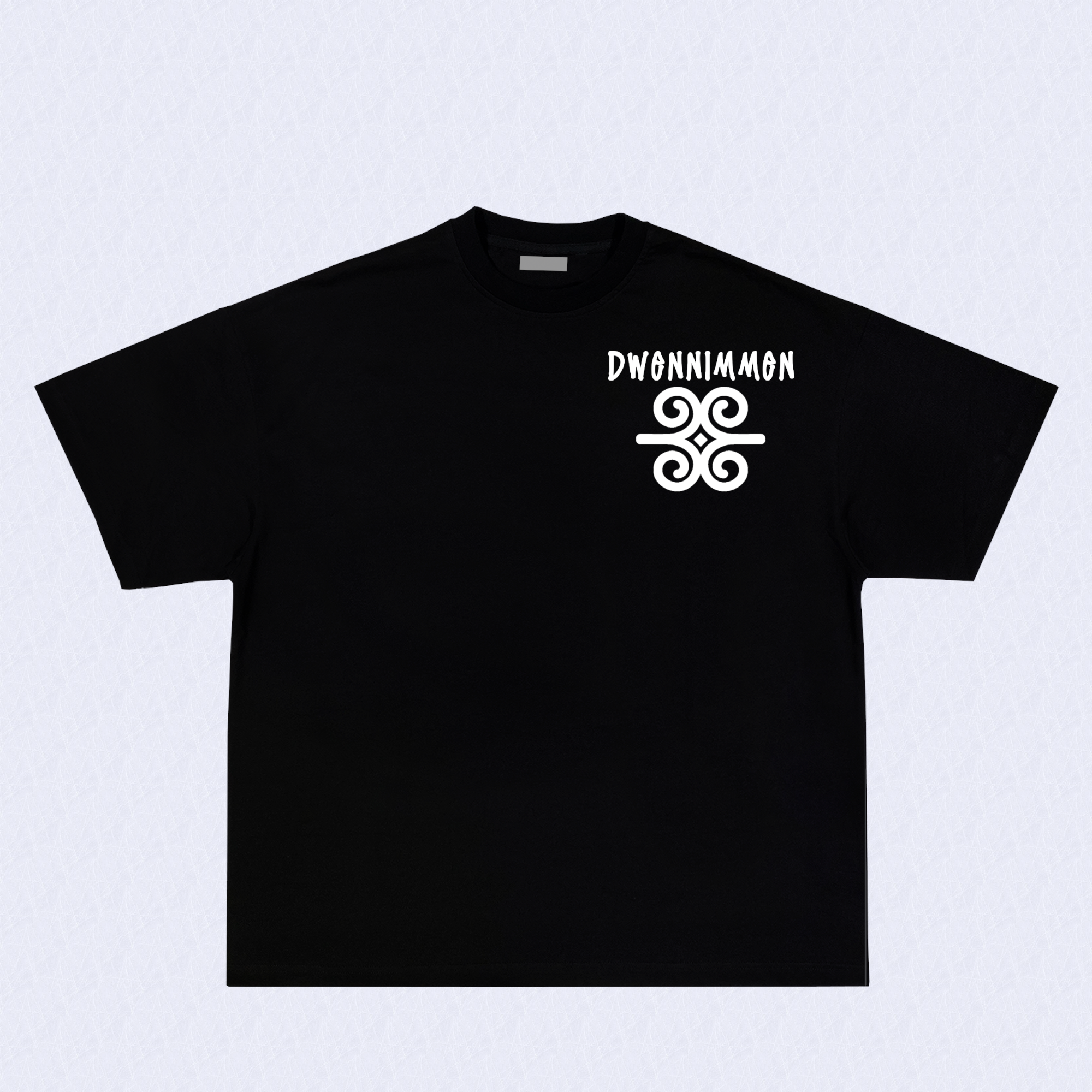 T-shirt avec motif adinkra Dwannimman