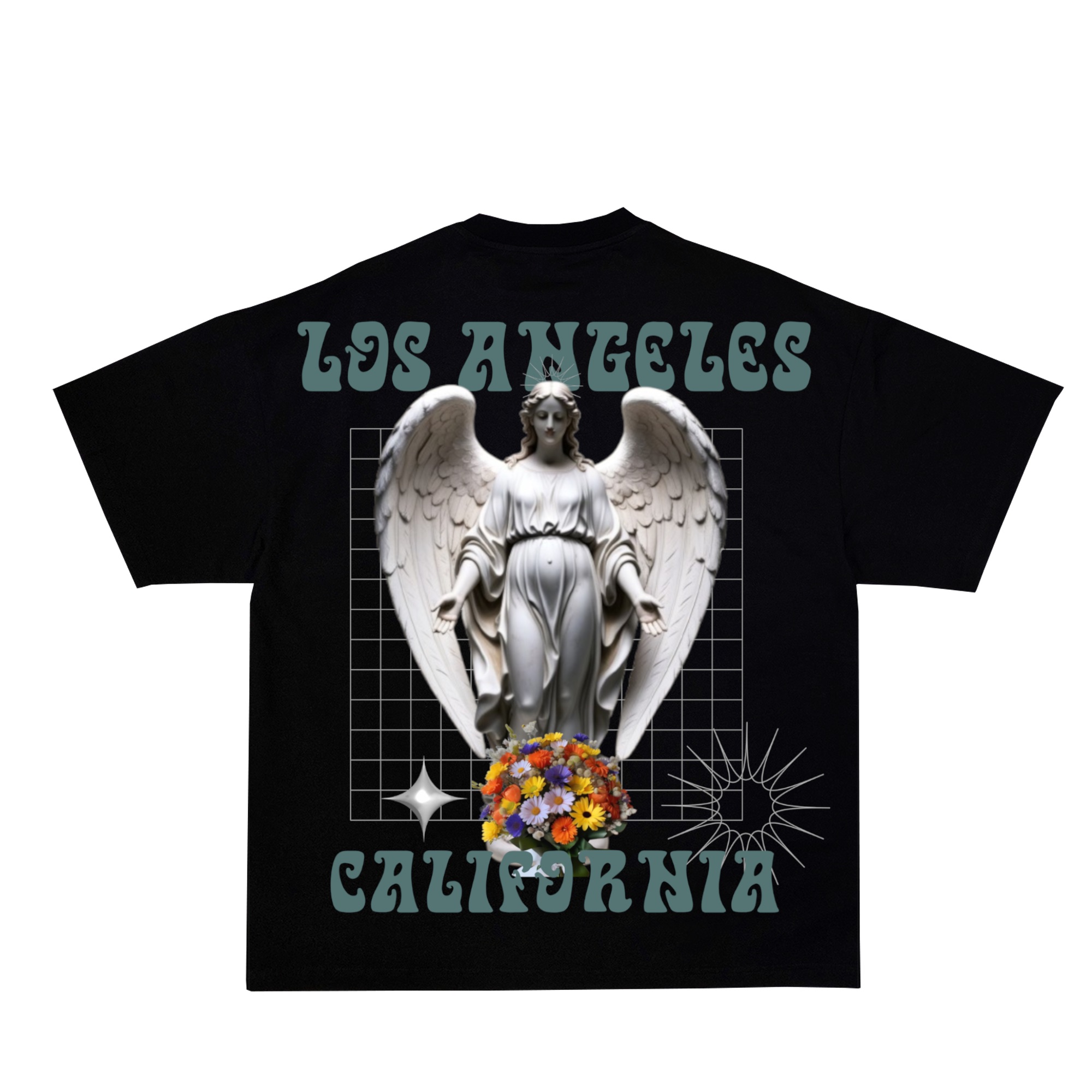t-shirt-los-angeles-statue-florale-2.jpeg