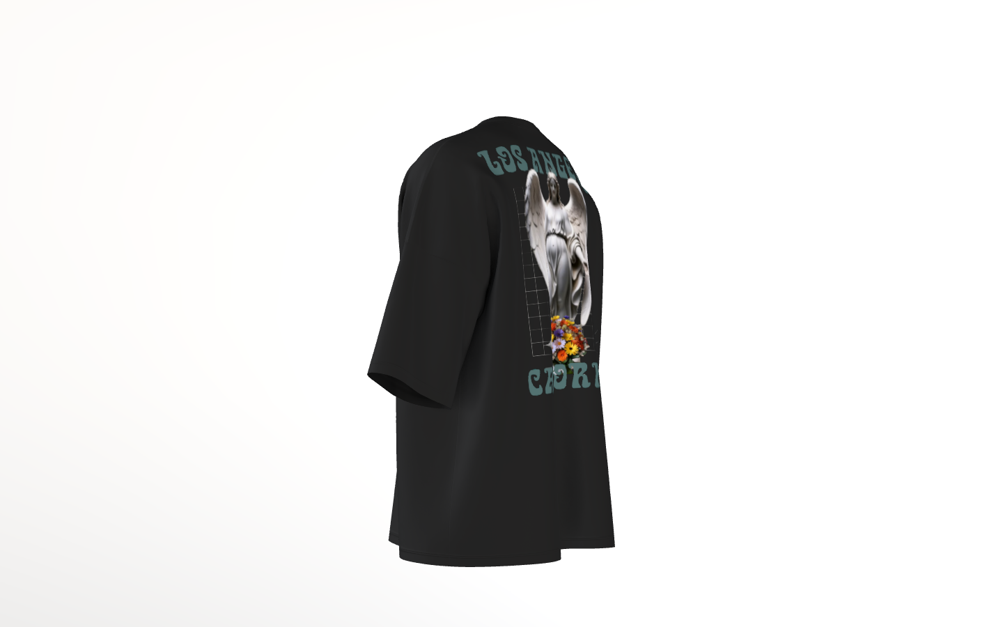 t-shirt-los-angeles-statue-florale-4.png